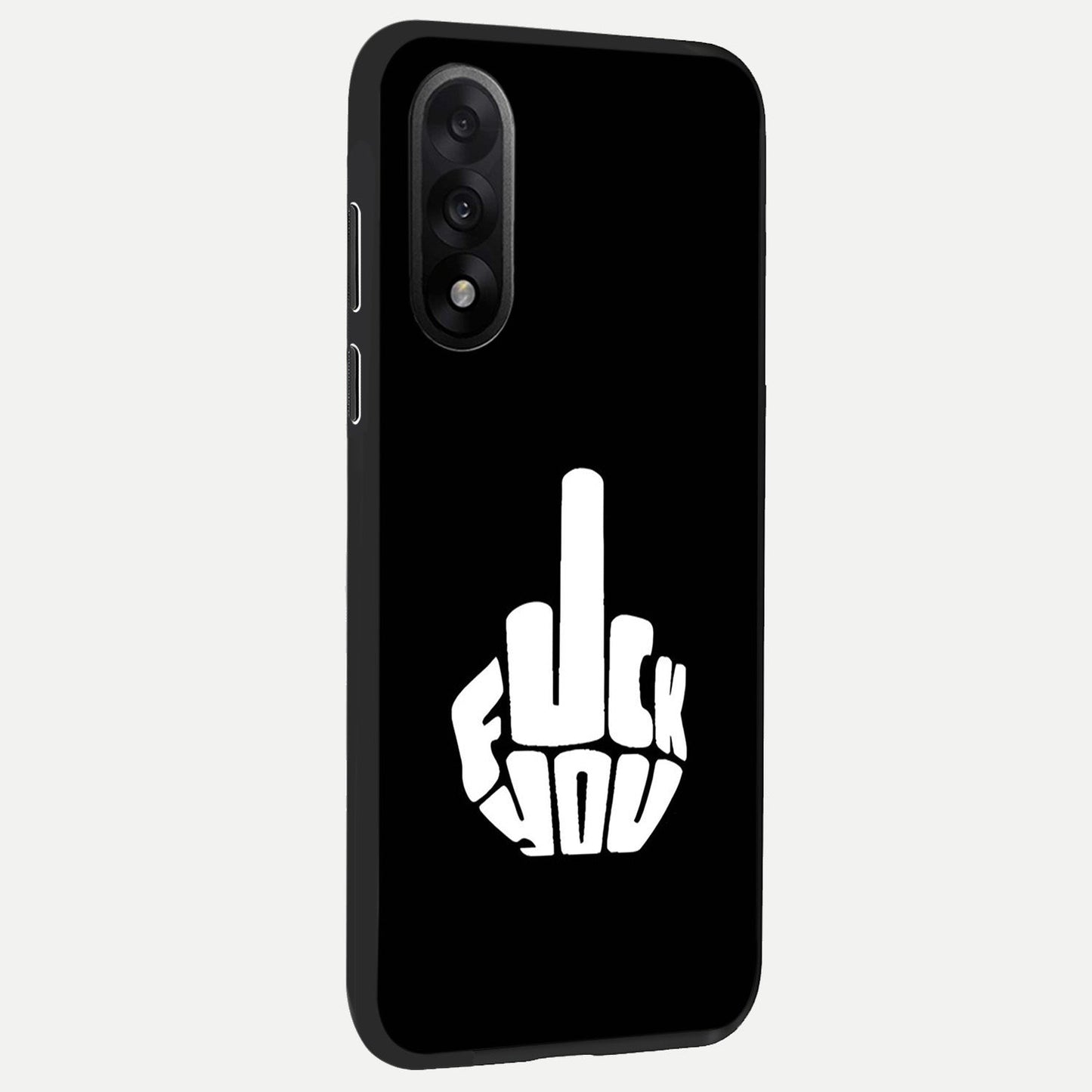 Rebel Mode On back cover For Oneplus Nord 5 slim fit glass case with vibrant aesthetic design