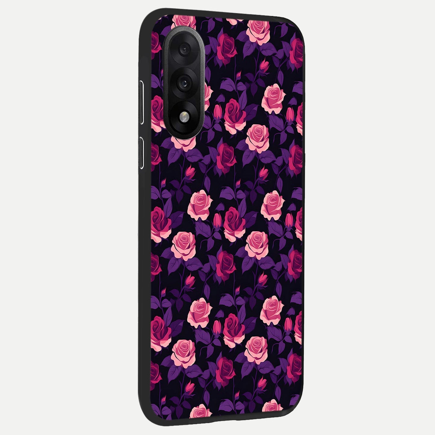 Rose Garden Twilight back cover For Oneplus Nord 5 slim fit glass case with vibrant aesthetic design