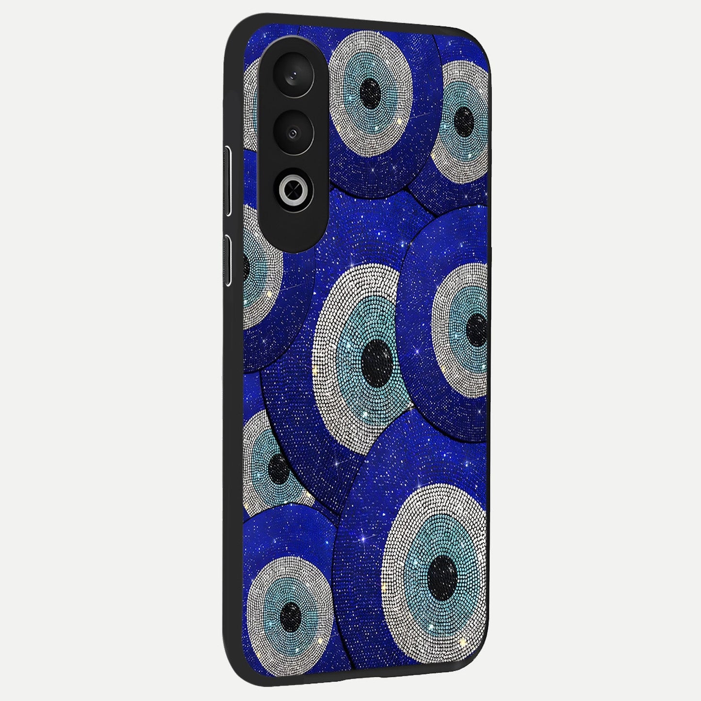Galaxy Eye Flow back cover For Oneplus Nord CE4 slim fit glass case with vibrant aesthetic design