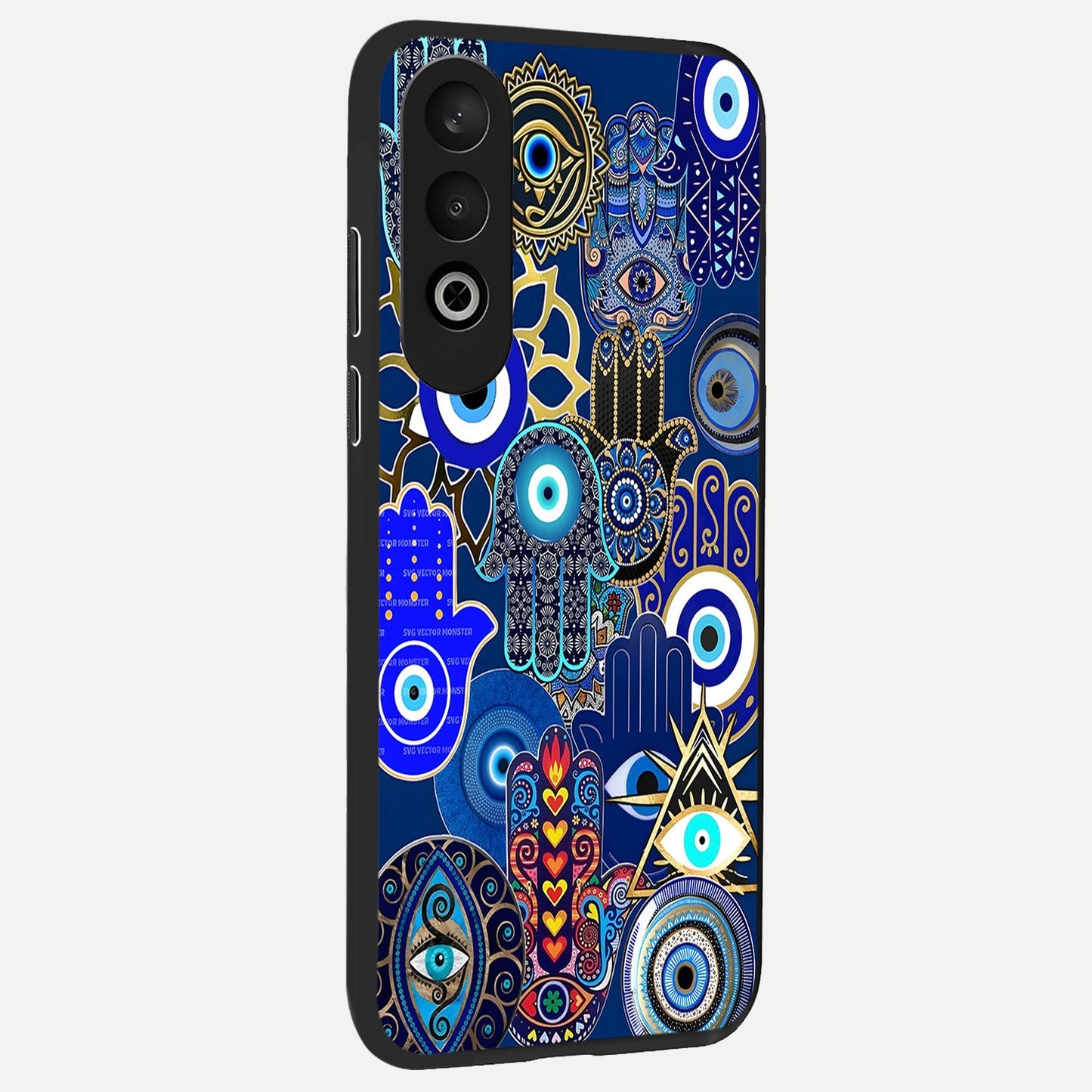 Mystic Palm Guard back cover For Oneplus Nord CE4 slim fit glass case with vibrant aesthetic design
