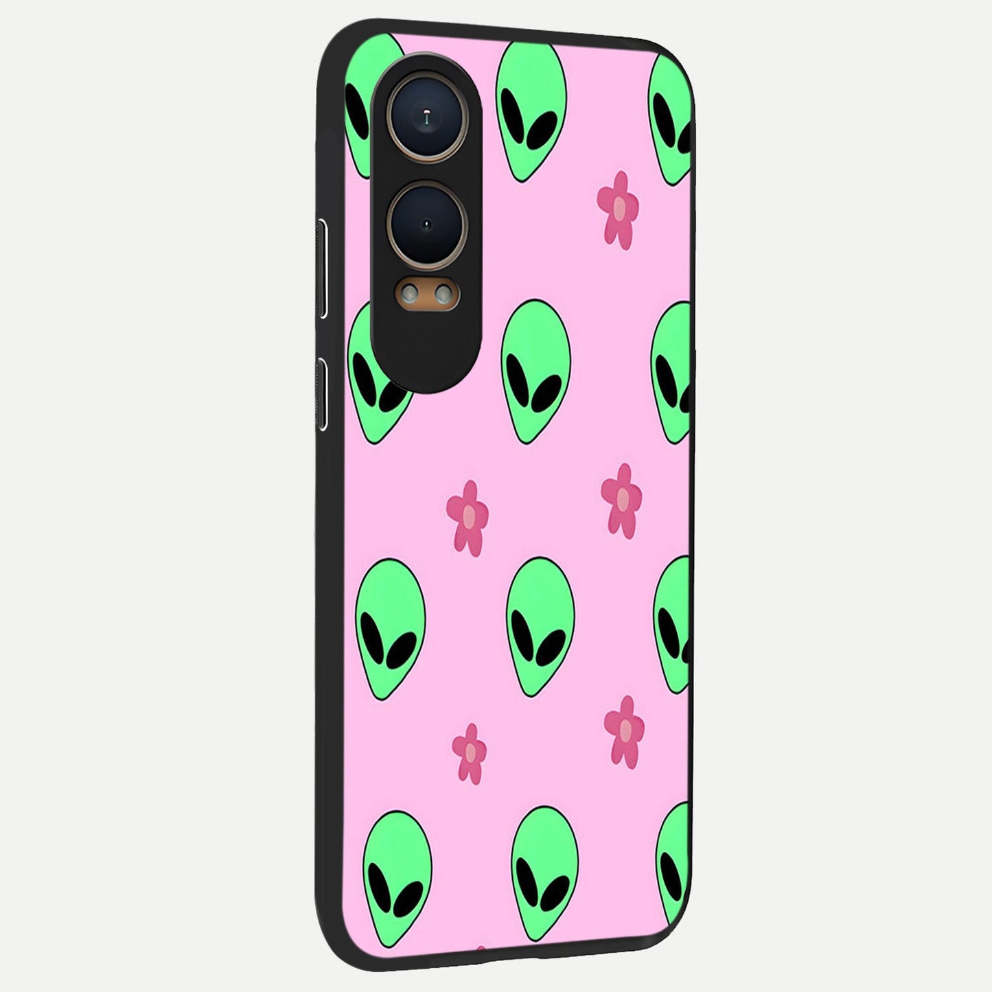 Cosmic Cute Crush back cover For Oneplus Nord CE4 Lite slim fit glass case with vibrant aesthetic design