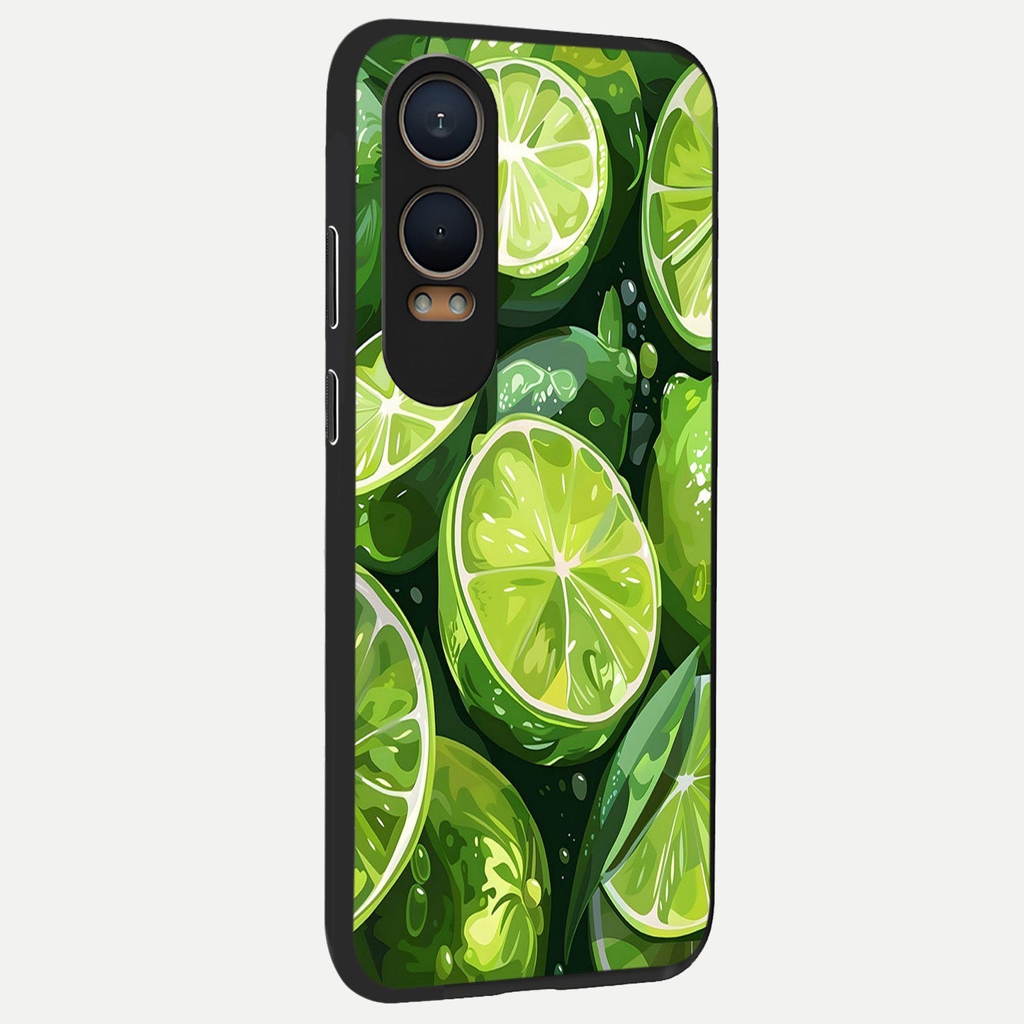 Green Kawasaki back cover For Oneplus Nord CE4 Lite slim fit glass case with vibrant aesthetic design