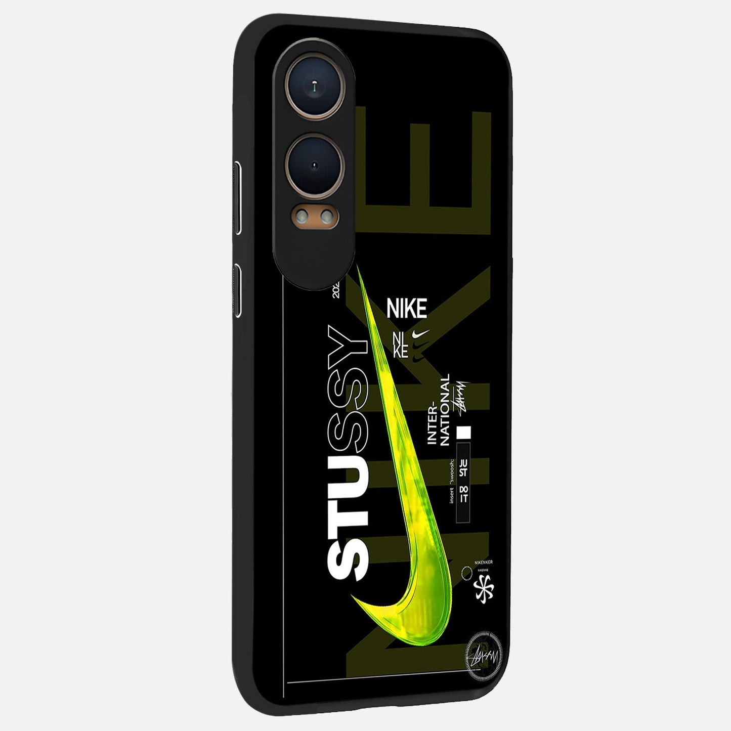 Neon Street Edition back cover For Oneplus Nord CE4 Lite slim fit glass case with vibrant aesthetic design
