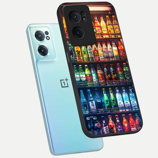 Colorfull Tree phone case For Oneplus Nord CE2 showing premium glass back cover with detailed artwork