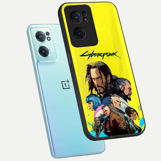Neon Rebel Genesis phone case For Oneplus Nord CE2 showing premium glass back cover with detailed artwork