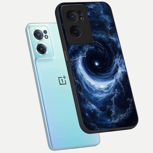 Stunning Galaxy phone case For Oneplus Nord CE2 showing premium glass back cover with detailed artwork