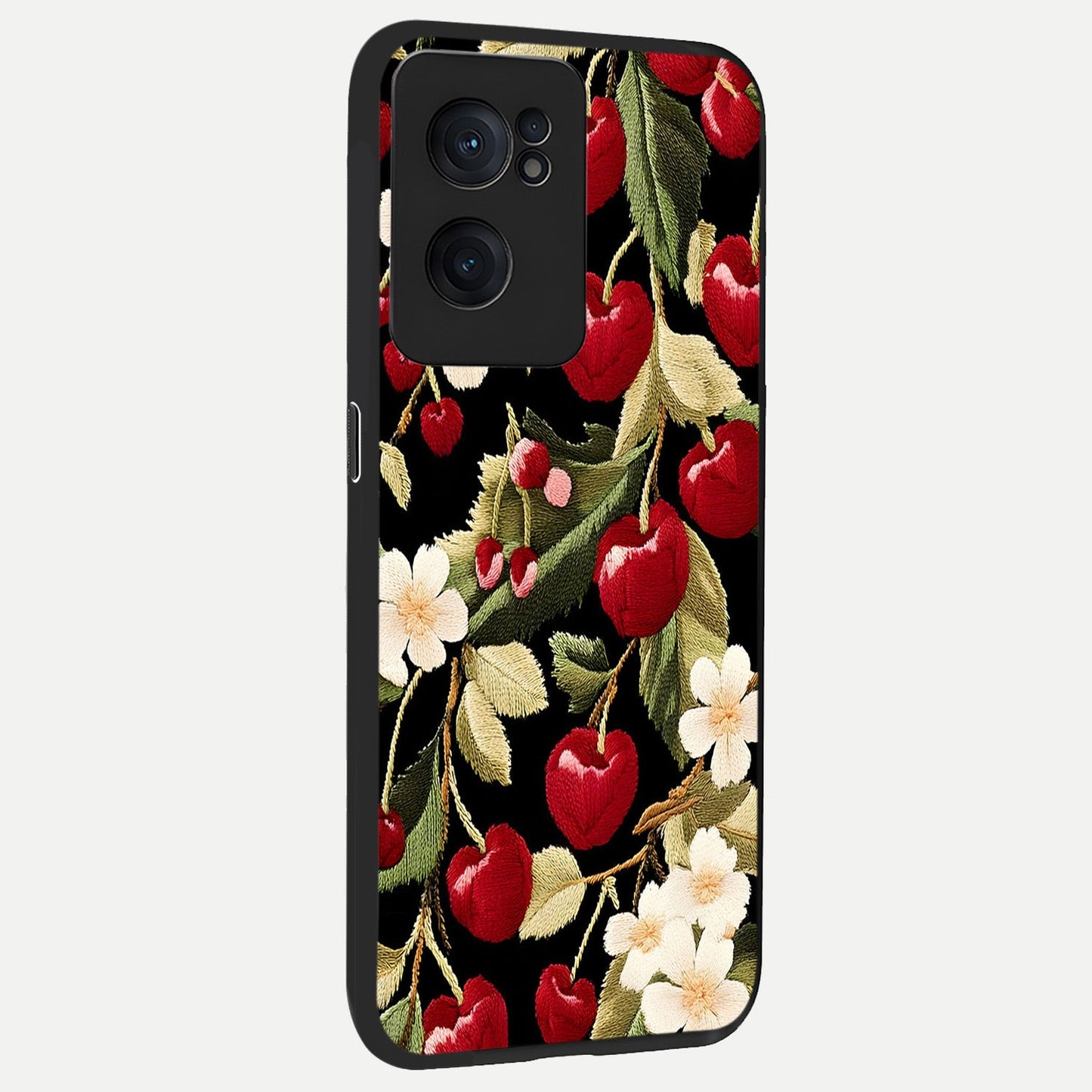 Blooming Spendor Bird back cover For Oneplus Nord CE2 slim fit glass case with vibrant aesthetic design