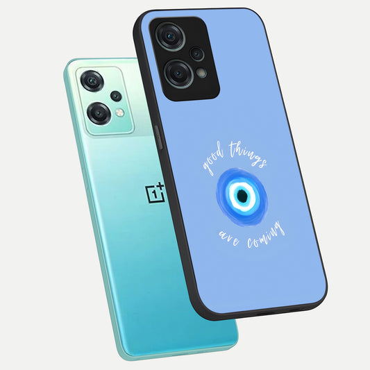 Bright Future Ahead phone case For Oneplus Nord CE2 Lite showing premium glass back cover with detailed artwork