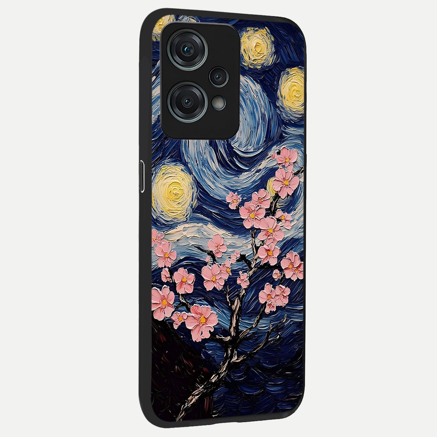 Van Gogh Scenery back cover For Oneplus Nord CE2 Lite slim fit glass case with vibrant aesthetic design