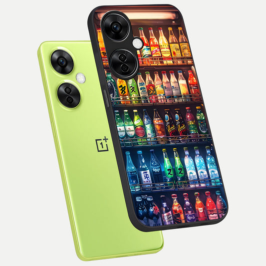 Colorfull Tree phone case For Oneplus Nord CE3 Lite showing premium glass back cover with detailed artwork