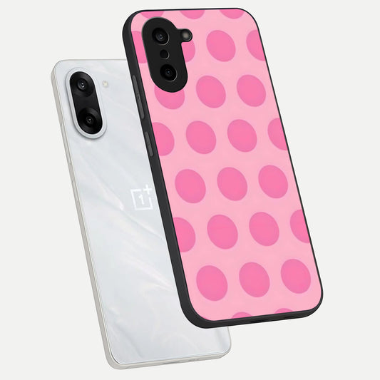 Sweet Dot Dreams phone case For Oneplus Nord CE5 showing premium glass back cover with detailed artwork