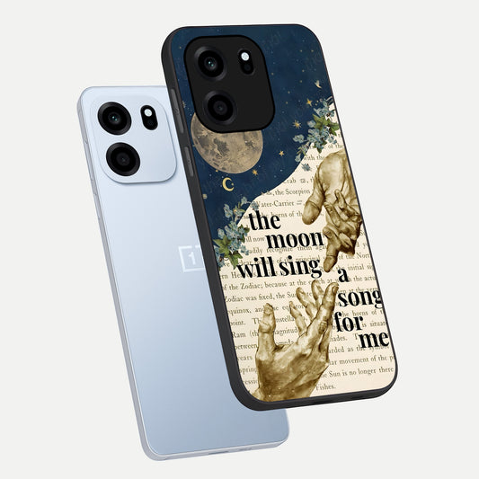 Aesthetic Divine phone case For OnePlus Nord CE 6 showing premium glass back cover with detailed artwork