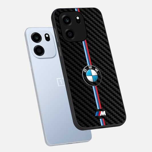 BMW Pattern phone case For OnePlus Nord CE 6 showing premium glass back cover with detailed artwork