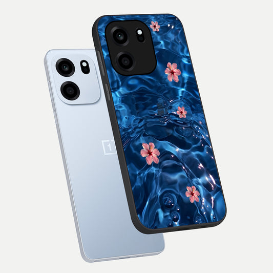 Bloom Thread Art phone case For OnePlus Nord CE 6 showing premium glass back cover with detailed artwork