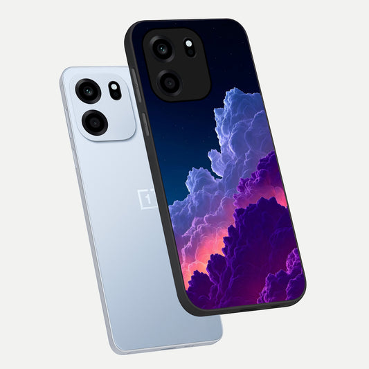 Dreamy Cloud Skies phone case For OnePlus Nord CE 6 showing premium glass back cover with detailed artwork
