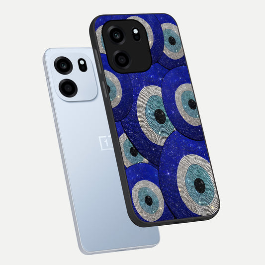Galaxy Eye Flow phone case For OnePlus Nord CE 6 showing premium glass back cover with detailed artwork
