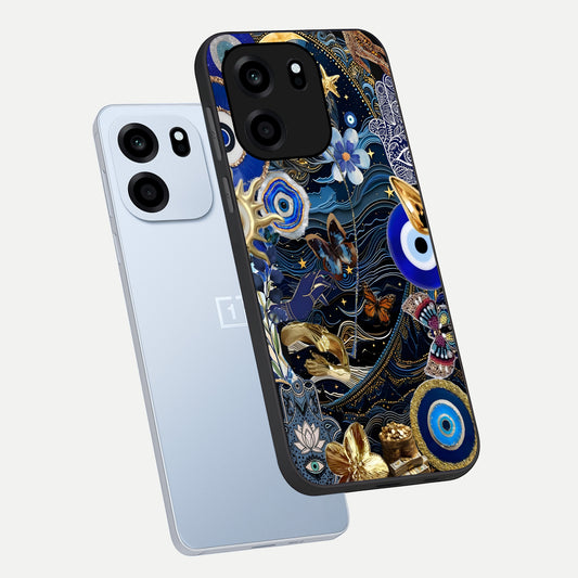 Golden Moon Magic phone case For OnePlus Nord CE 6 showing premium glass back cover with detailed artwork