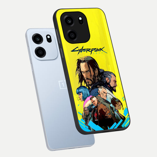 Neon Rebel Genesis phone case For OnePlus Nord CE 6 showing premium glass back cover with detailed artwork