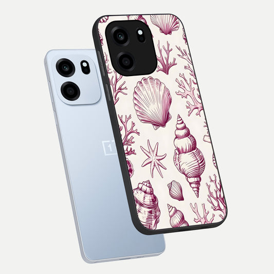 Pink Power Sparks phone case For OnePlus Nord CE 6 showing premium glass back cover with detailed artwork