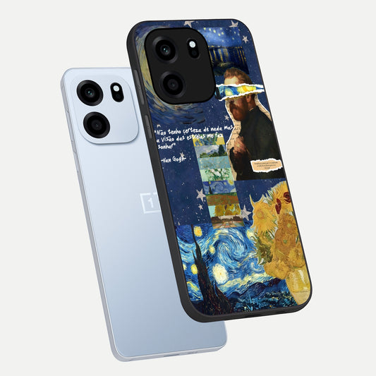 Starry Dream Vision phone case For OnePlus Nord CE 6 showing premium glass back cover with detailed artwork