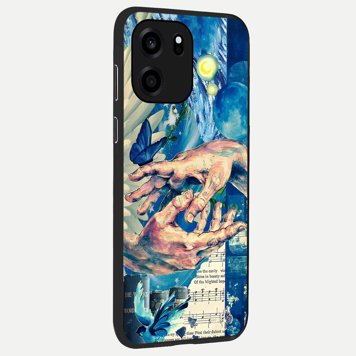 Aesthetic Divider back cover For OnePlus Nord CE 6 slim fit glass case with vibrant aesthetic design