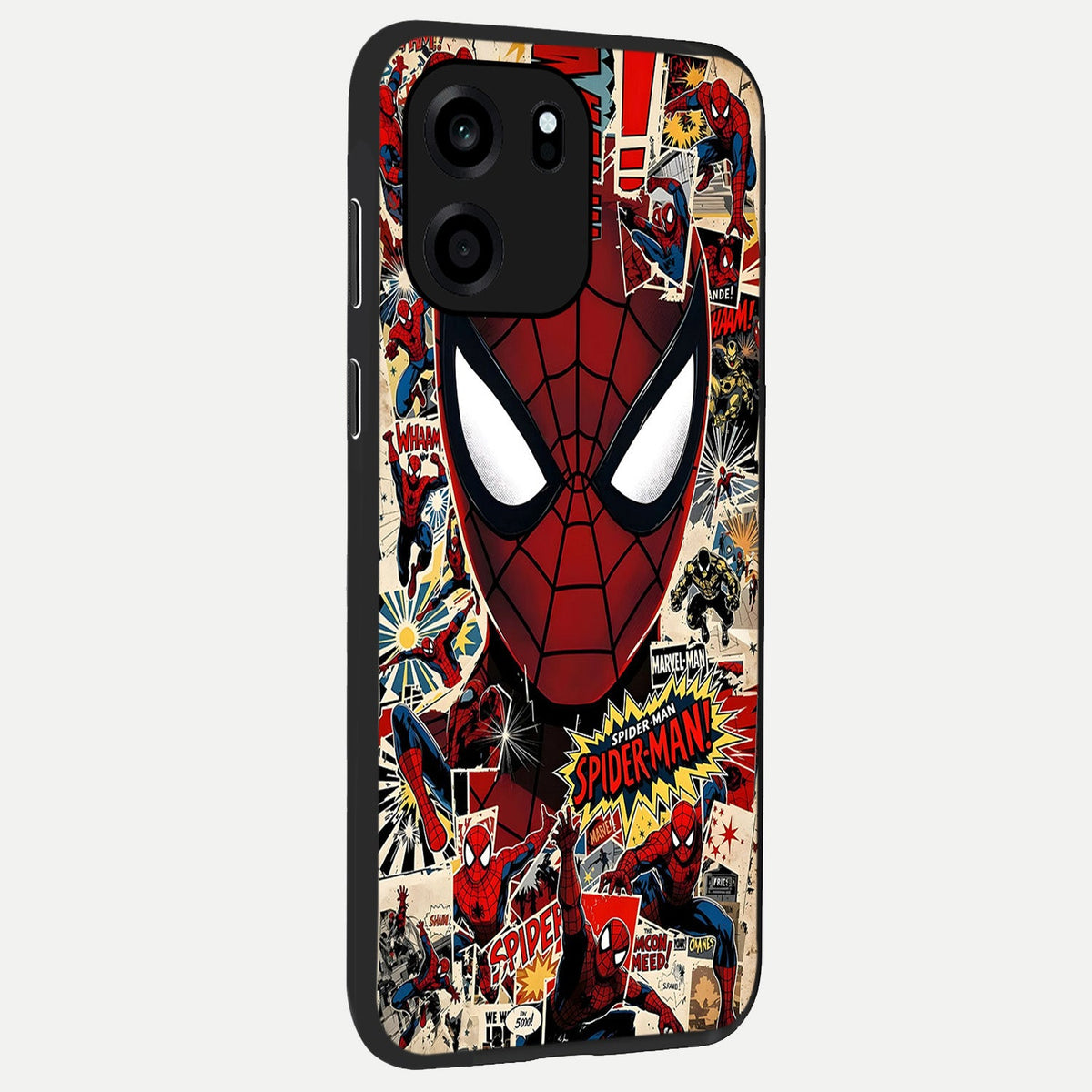 Aesthetic Wonder Spider back cover For OnePlus Nord CE 6 slim fit glass case with vibrant aesthetic design