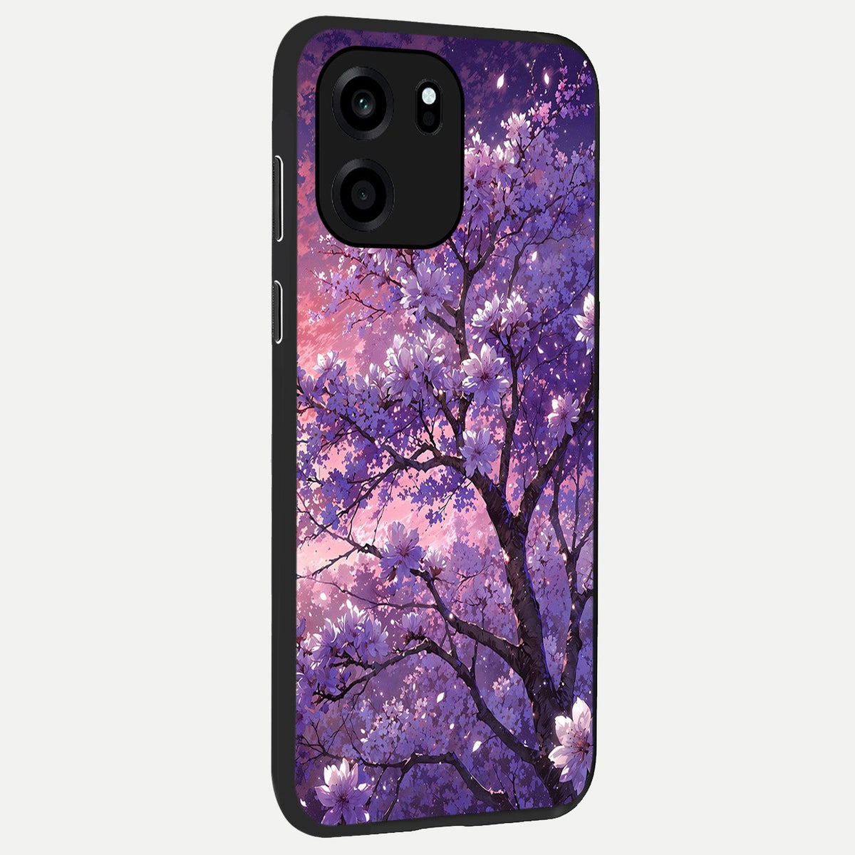 Blossom Tree back cover For OnePlus Nord CE 6 slim fit glass case with vibrant aesthetic design