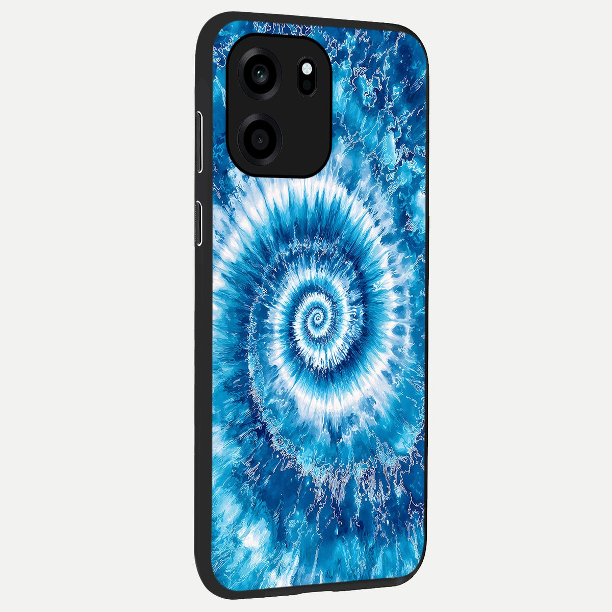 Blue Galaxy Wave back cover For OnePlus Nord CE 6 slim fit glass case with vibrant aesthetic design