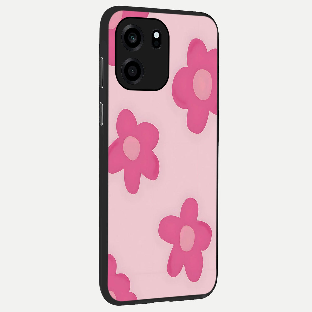 Candy Bloom Dreams back cover For OnePlus Nord CE 6 slim fit glass case with vibrant aesthetic design