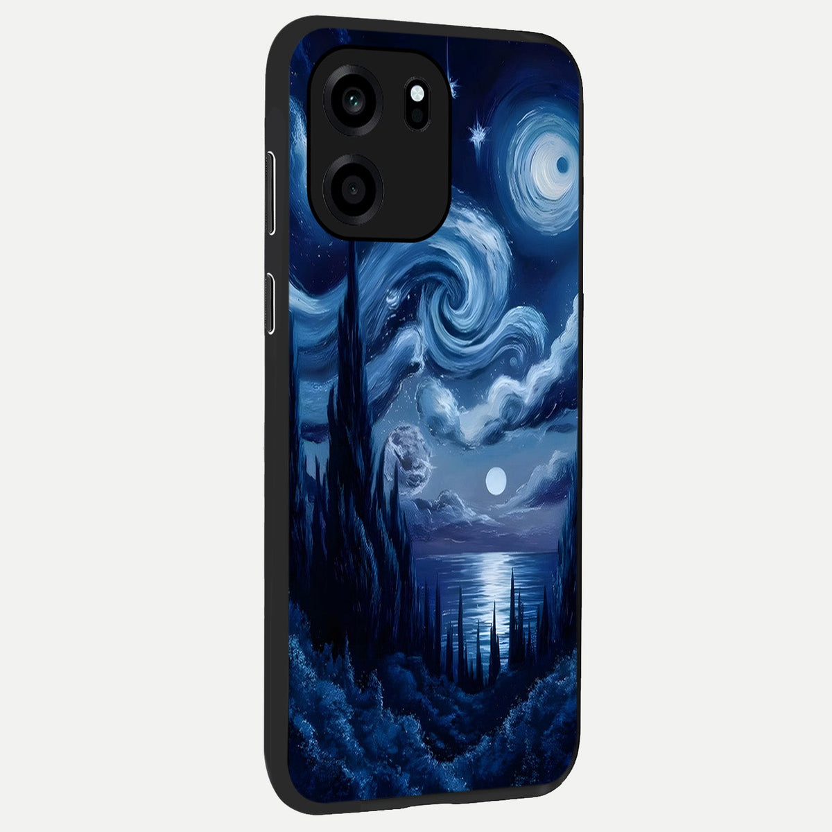 Celestial Dream Van Gogh back cover For OnePlus Nord CE 6 slim fit glass case with vibrant aesthetic design