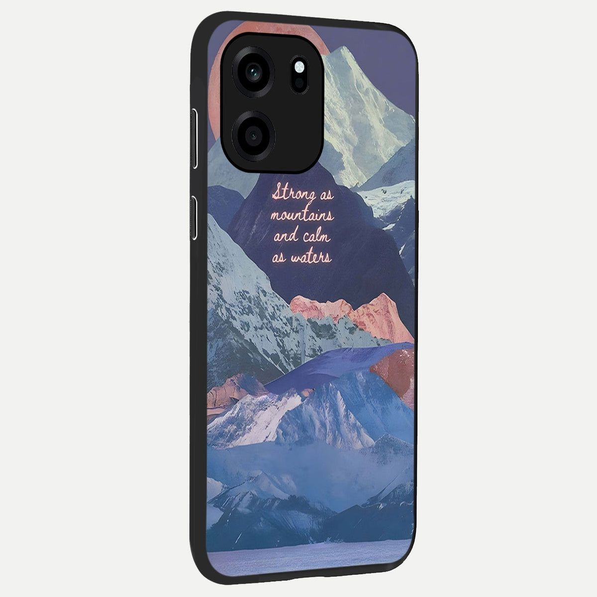 Celestial Mountain Calm back cover For OnePlus Nord CE 6 slim fit glass case with vibrant aesthetic design
