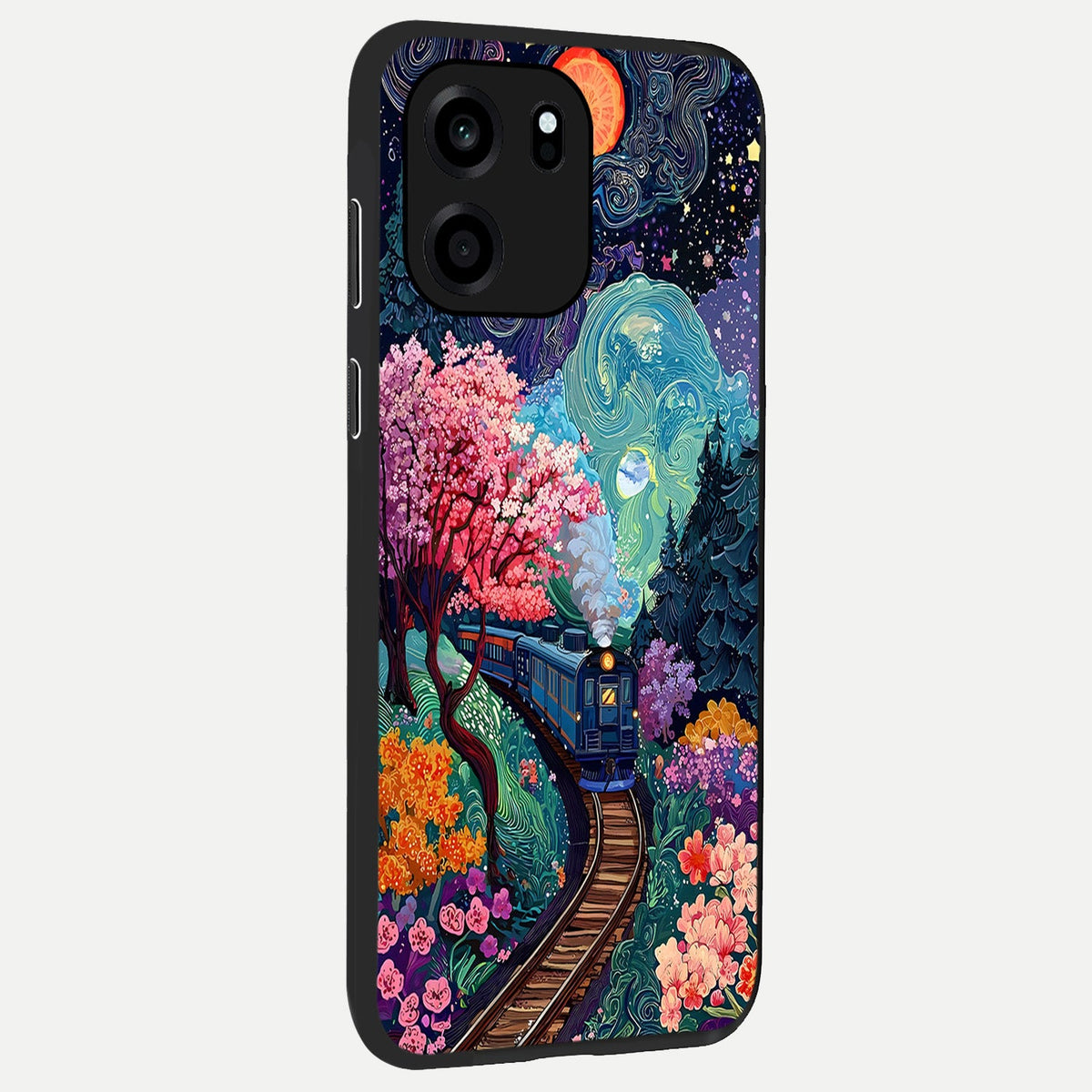 Digital Art back cover For OnePlus Nord CE 6 slim fit glass case with vibrant aesthetic design