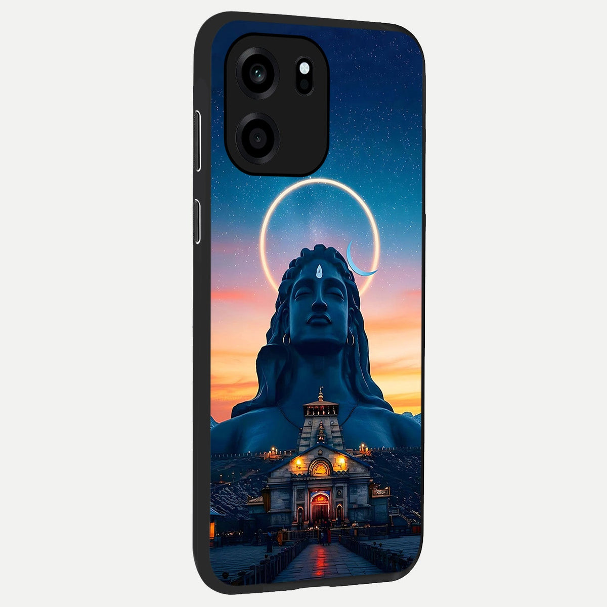 Eternal Shiva Aura back cover For OnePlus Nord CE 6 slim fit glass case with vibrant aesthetic design