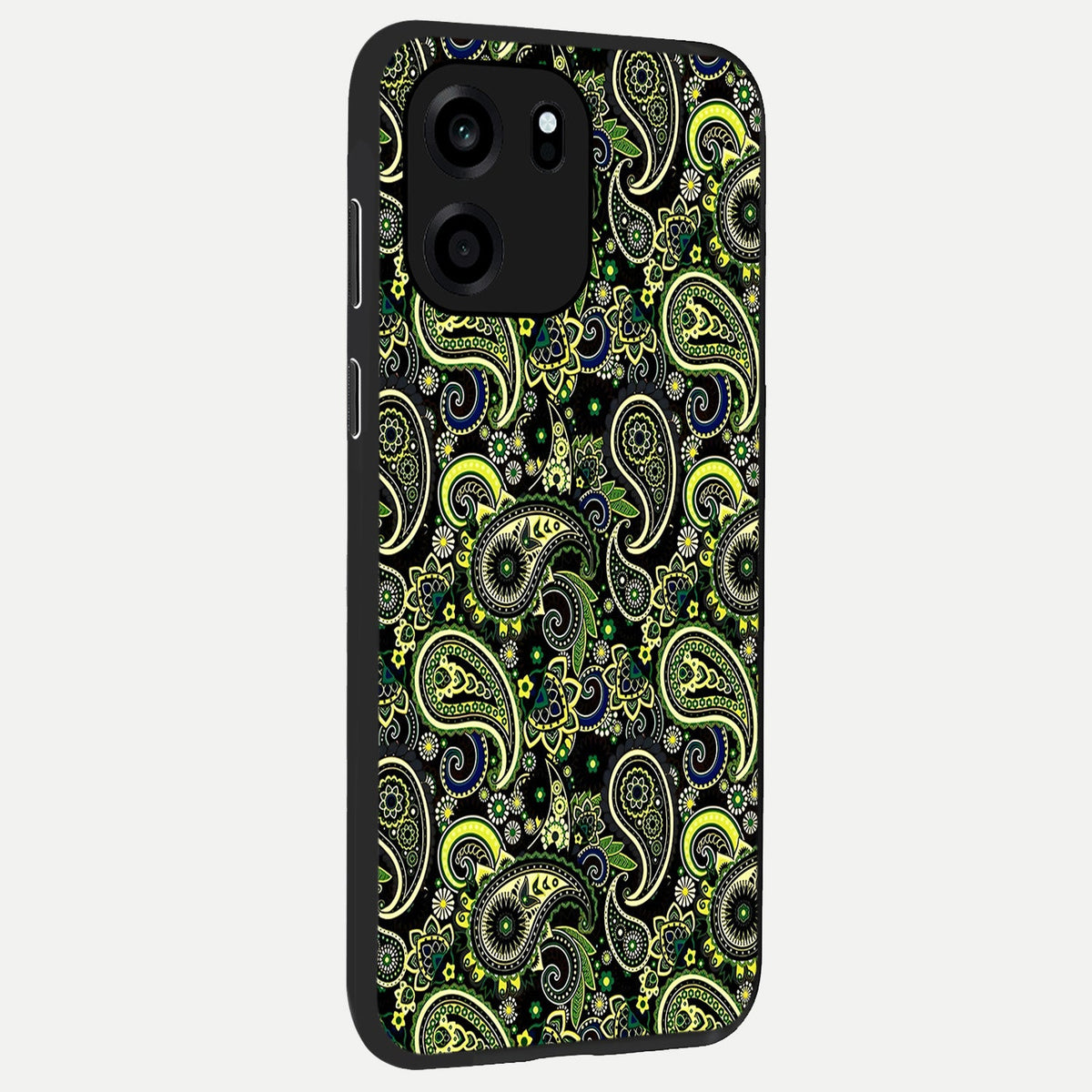 Green Lemon back cover For OnePlus Nord CE 6 slim fit glass case with vibrant aesthetic design