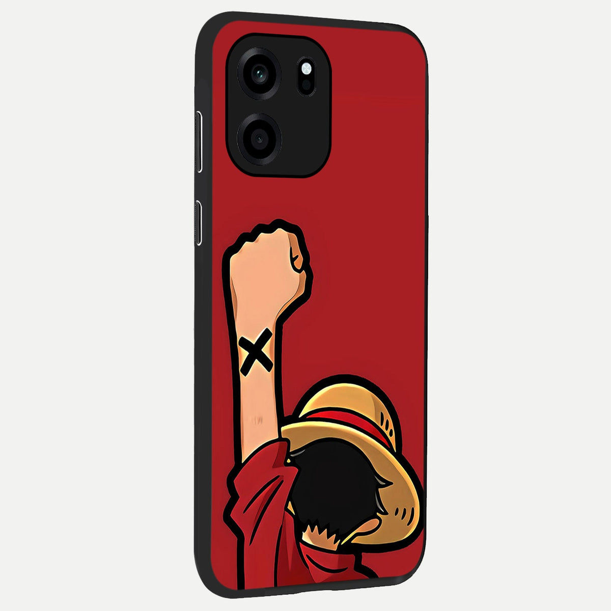 Luffy X Spirit back cover For OnePlus Nord CE 6 slim fit glass case with vibrant aesthetic design