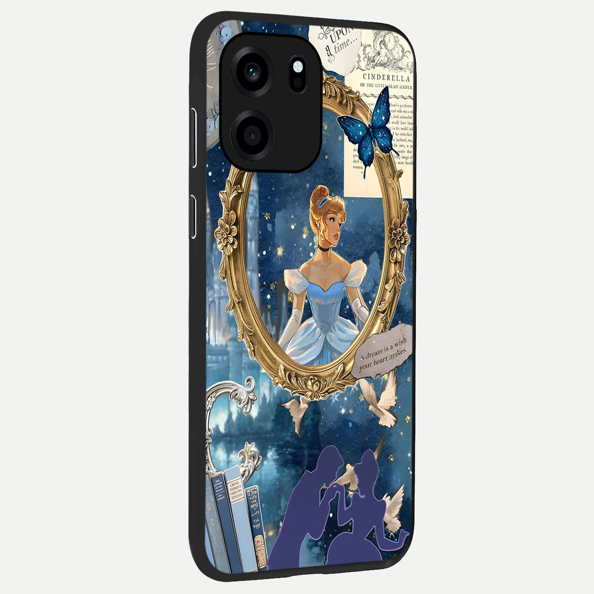 Midnight Queen back cover For OnePlus Nord CE 6 slim fit glass case with vibrant aesthetic design