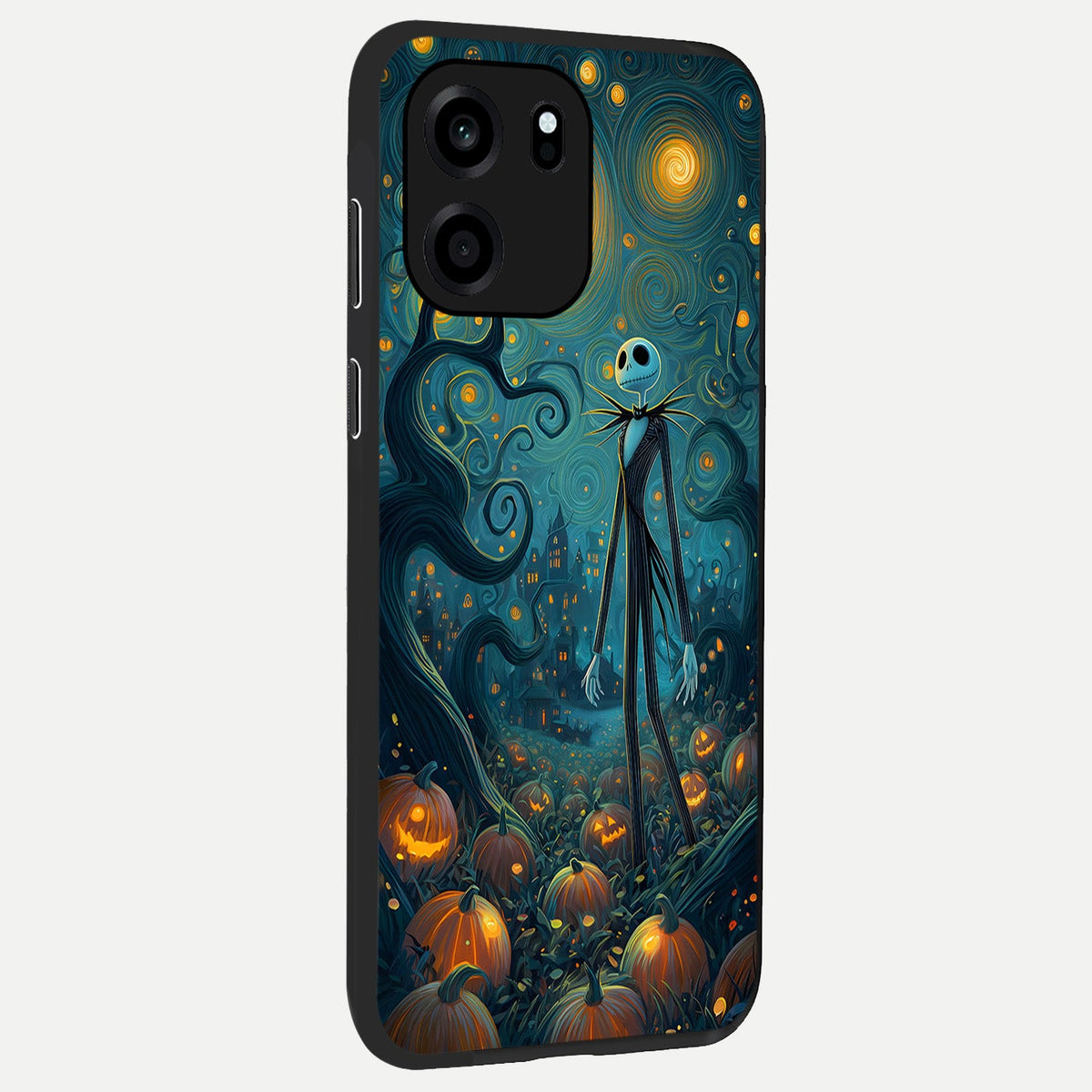 Pumpkin Moonlight Tale back cover For OnePlus Nord CE 6 slim fit glass case with vibrant aesthetic design