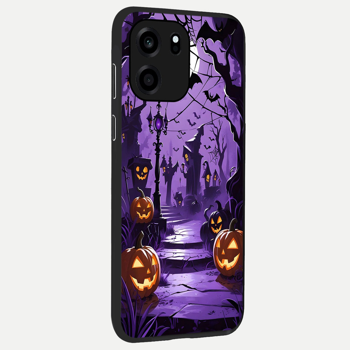 Pumpkin Patch Halloween back cover For OnePlus Nord CE 6 slim fit glass case with vibrant aesthetic design