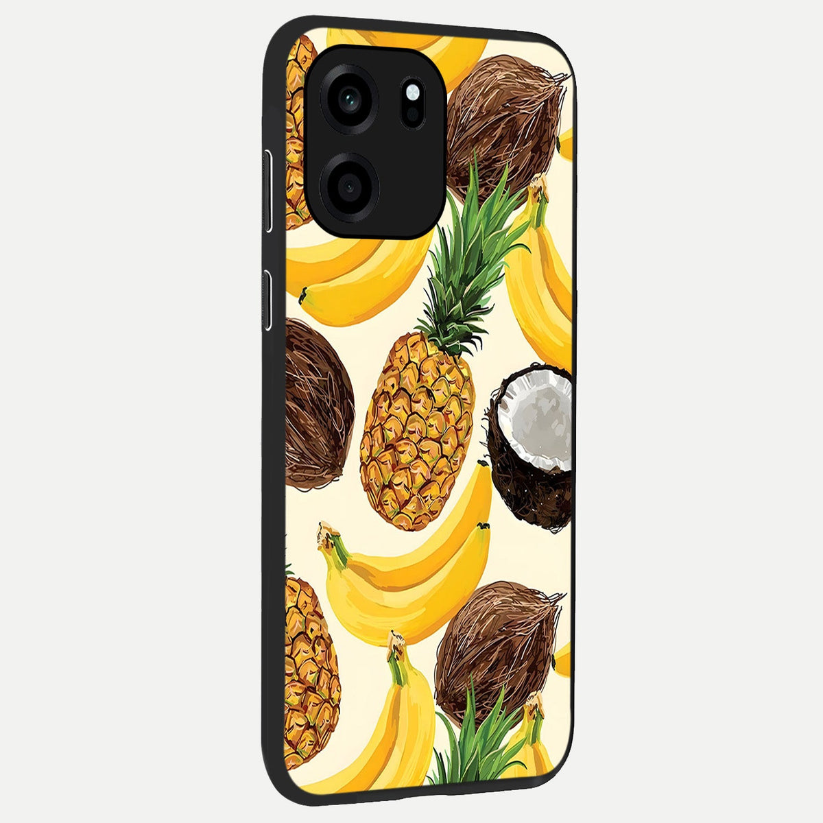 Tropical Fruit Mood back cover For OnePlus Nord CE 6 slim fit glass case with vibrant aesthetic design