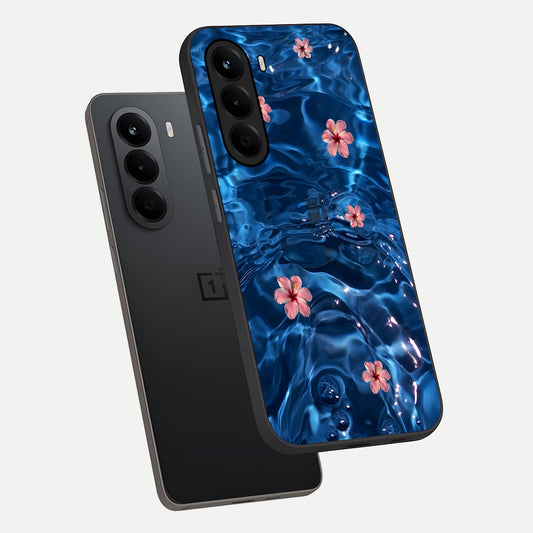 Bloom Thread Art phone case For OnePlus Nord CE 6 Lite showing premium glass back cover with detailed artwork