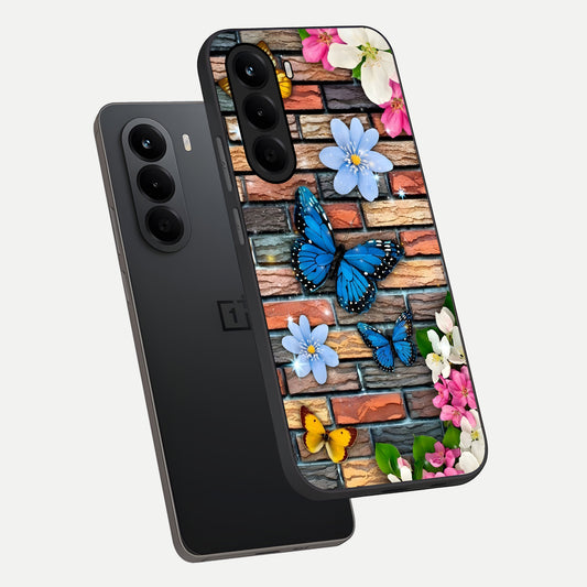 Brick Bloom Flight phone case For OnePlus Nord CE 6 Lite showing premium glass back cover with detailed artwork