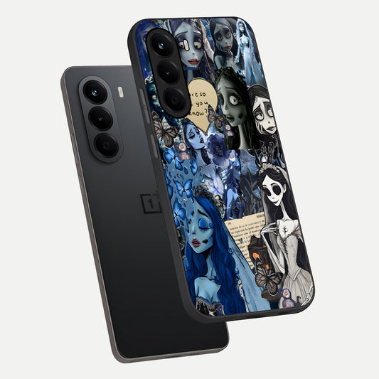 Corpse Bride Posters phone case For OnePlus Nord CE 6 Lite showing premium glass back cover with detailed artwork