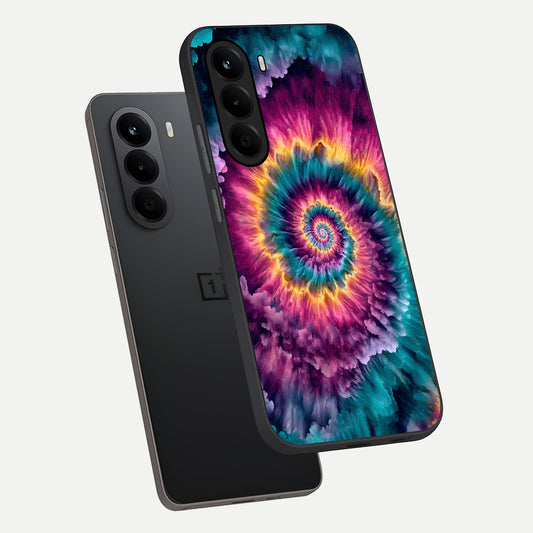 Galactic Spiral Burst phone case For OnePlus Nord CE 6 Lite showing premium glass back cover with detailed artwork