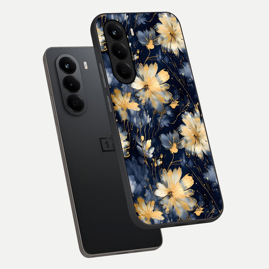 Royal Petal Dream phone case For OnePlus Nord CE 6 Lite showing premium glass back cover with detailed artwork