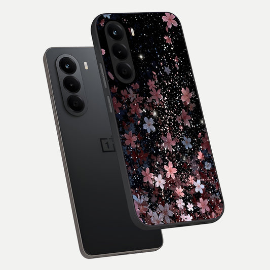 Starlit Flower Dreams phone case For OnePlus Nord CE 6 Lite showing premium glass back cover with detailed artwork
