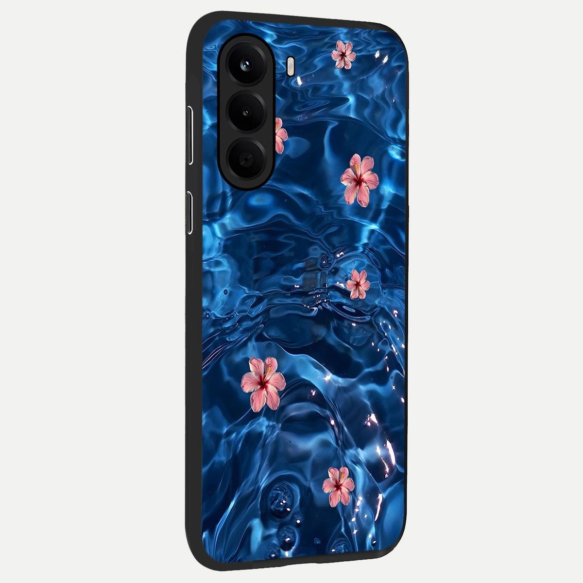 Bloom Thread Art back cover For OnePlus Nord CE 6 Lite slim fit glass case with vibrant aesthetic design