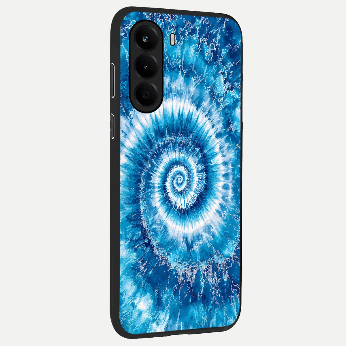 Blue Galaxy Wave back cover For OnePlus Nord CE 6 Lite slim fit glass case with vibrant aesthetic design