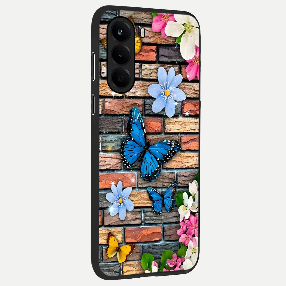 Brick Bloom Flight back cover For OnePlus Nord CE 6 Lite slim fit glass case with vibrant aesthetic design