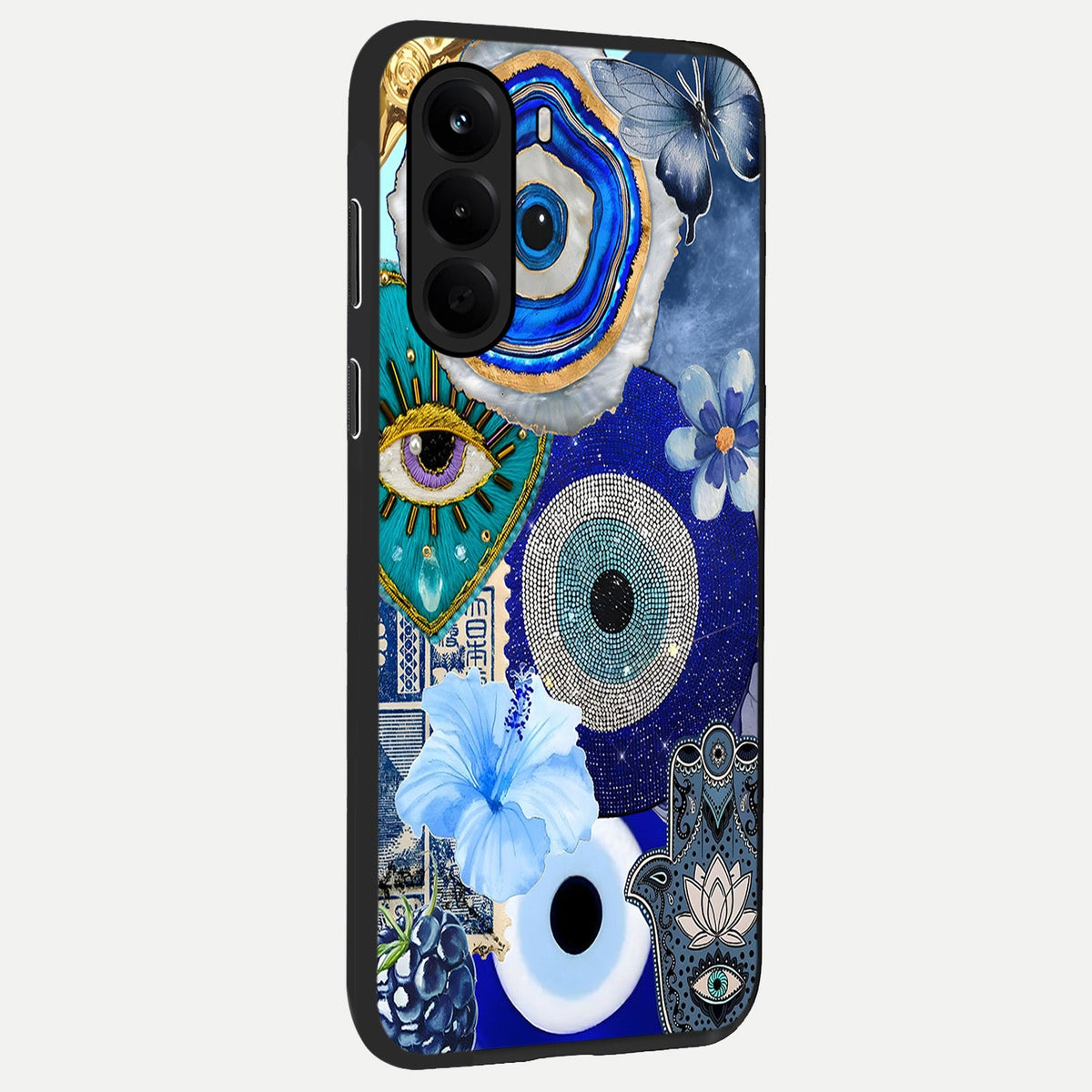 Celestial Blue Vision back cover For OnePlus Nord CE 6 Lite slim fit glass case with vibrant aesthetic design