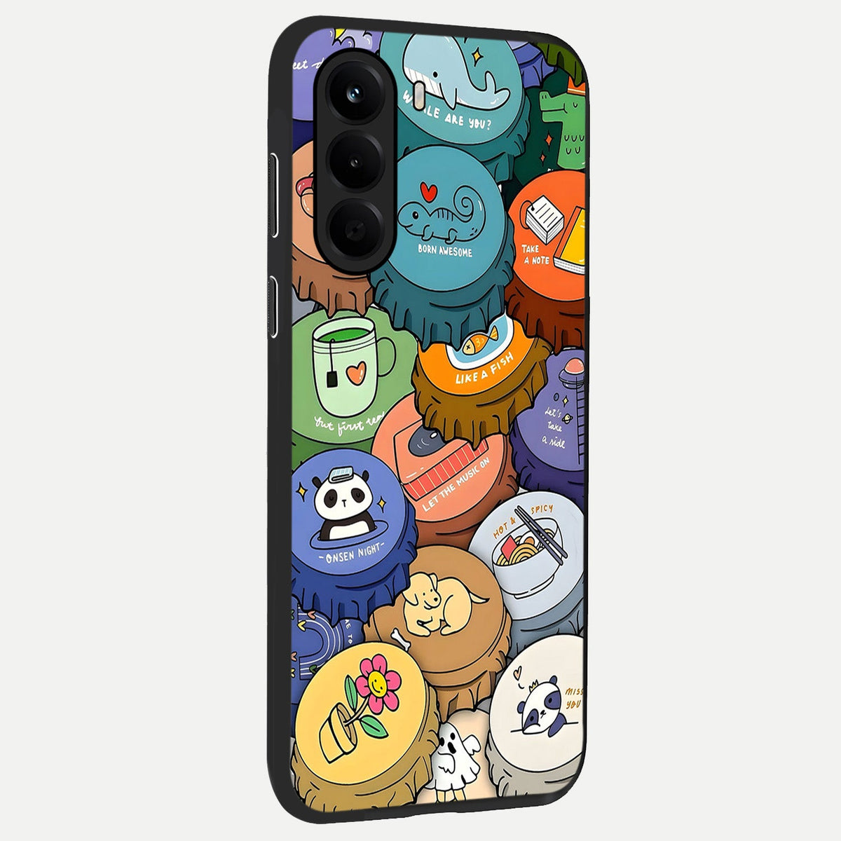 Coins Patterns back cover For OnePlus Nord CE 6 Lite slim fit glass case with vibrant aesthetic design